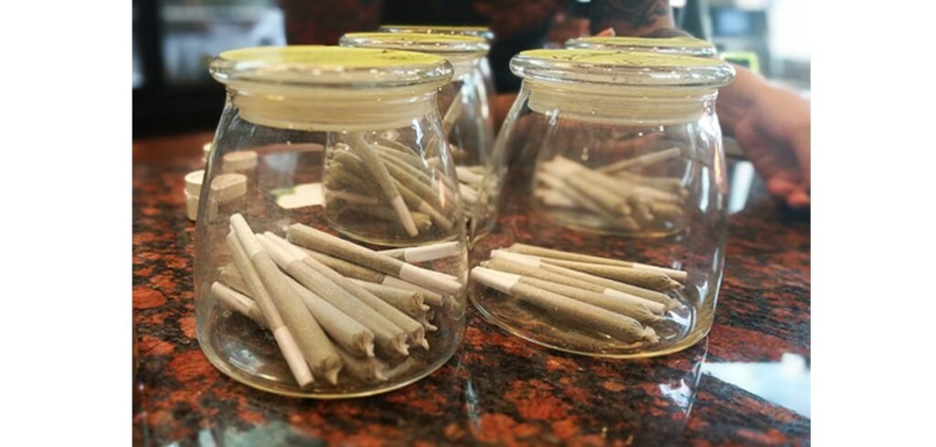 jars of pre rolls